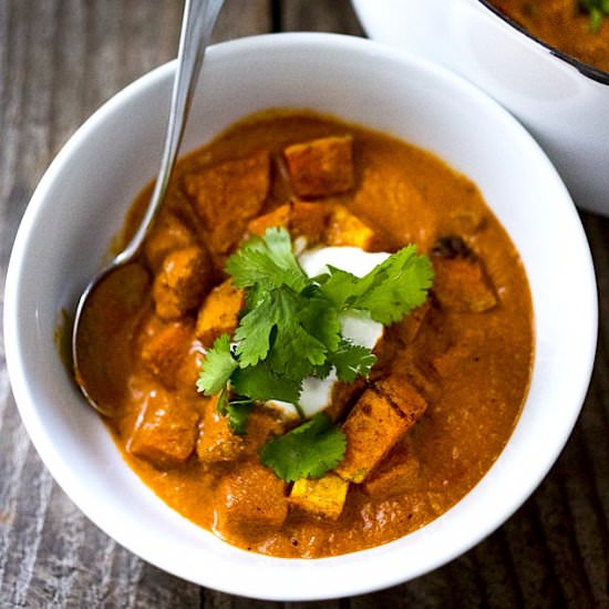 Roasted Butternut Tikka Masala