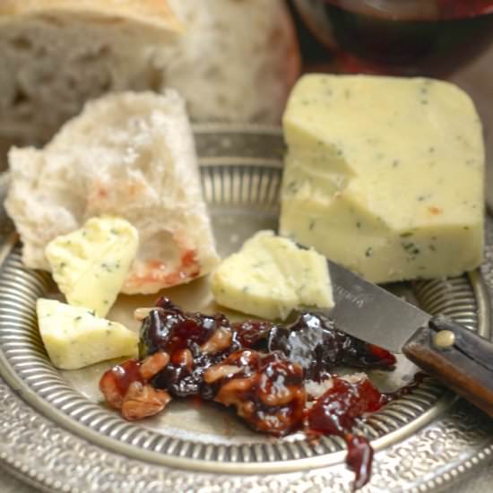 Plum and Walnut Jam