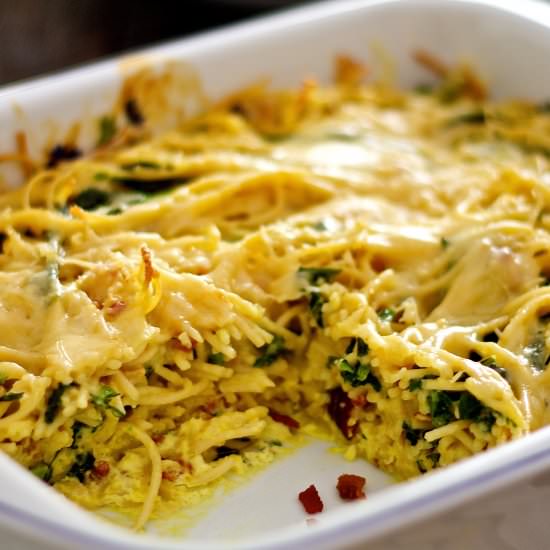 Baked Spaghetti Frittata