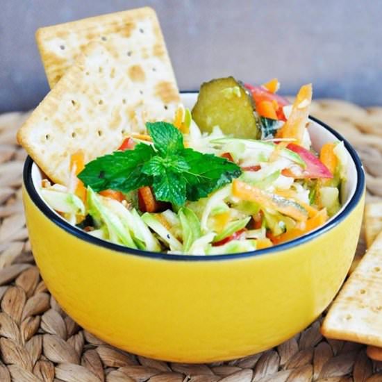 Zucchini Salad with Mint