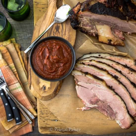 Smoked Pork Tenderloin End