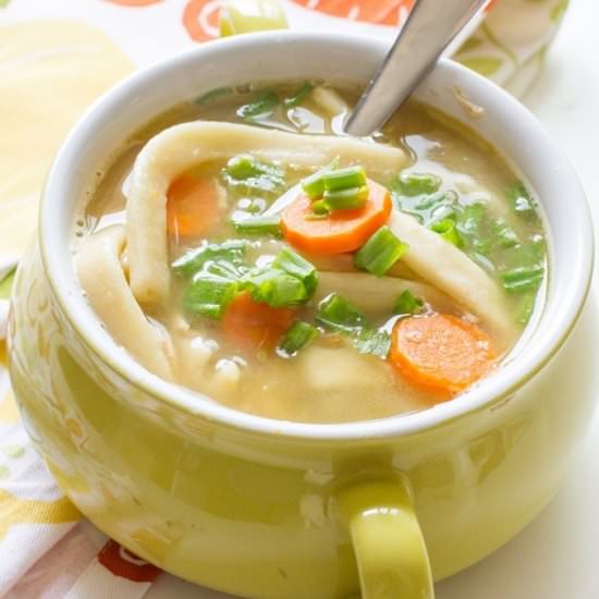 Semi Homemade Chicken Noodle Soup