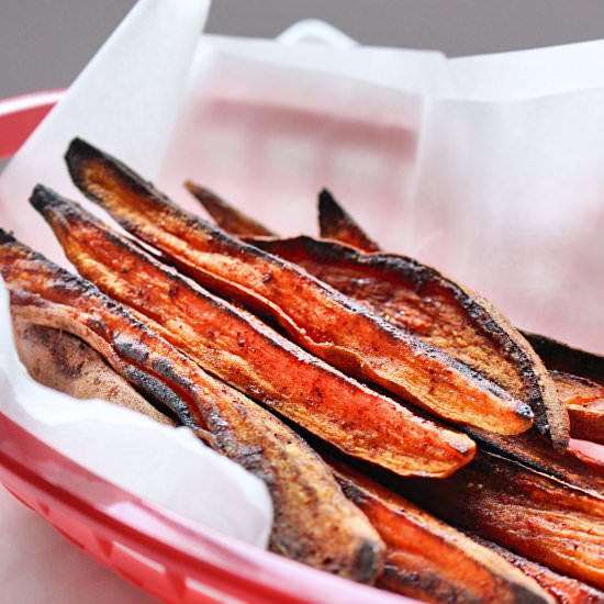 Sweet & Spicy Sweet Potato Wedges