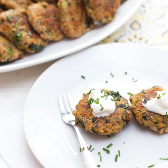 Spinach-Quinoa Patties