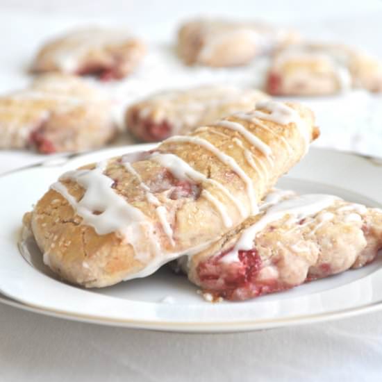 Strawberries and cream scones