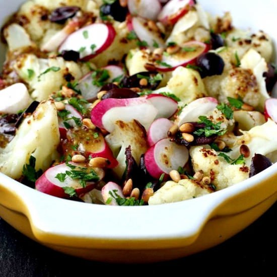 Warm Cauliflower Salad
