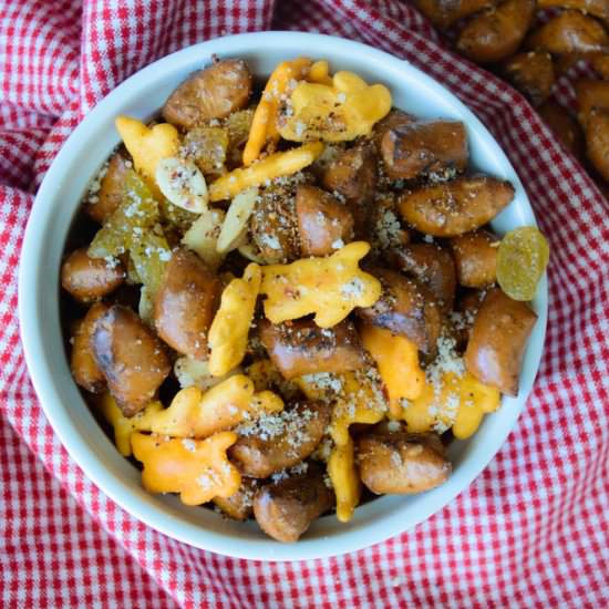 Savory Parmesan Trail Mix