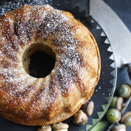 Sour Cream Apple Cake