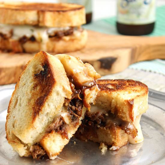 Short Rib Taleggio Grilled Cheese