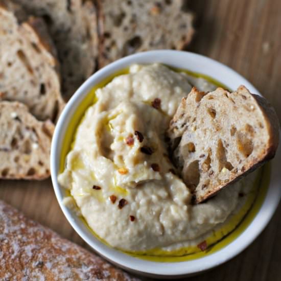 Lemony White Bean Dip