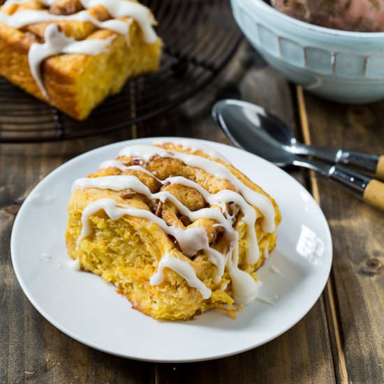 Sweet Potato Cinnamon Rolls