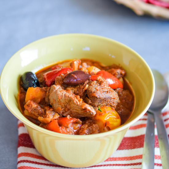 Lamb and Potatoes Stew