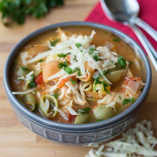 Chicken Parmesan Soup