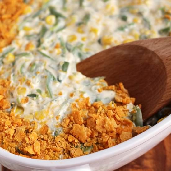 Green Bean Corn Casserole