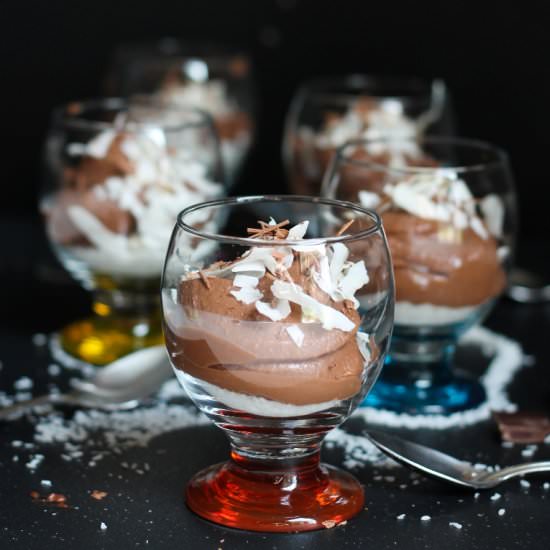 6 Ingredient Almond Joy Pudding