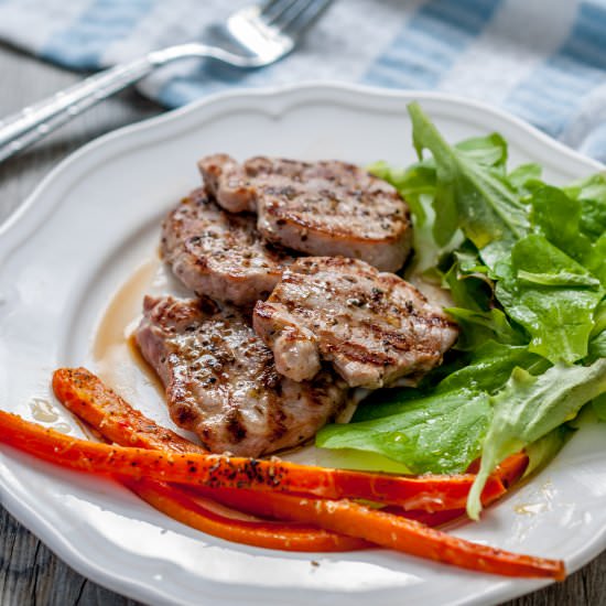 Easy Grilled Pork Medallions