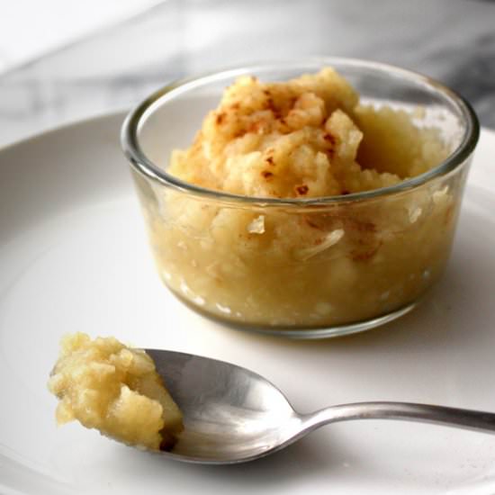 A Healthier Applesauce