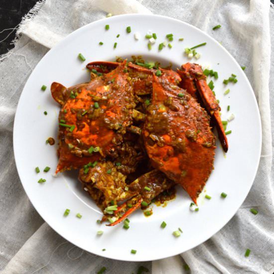 curry crab