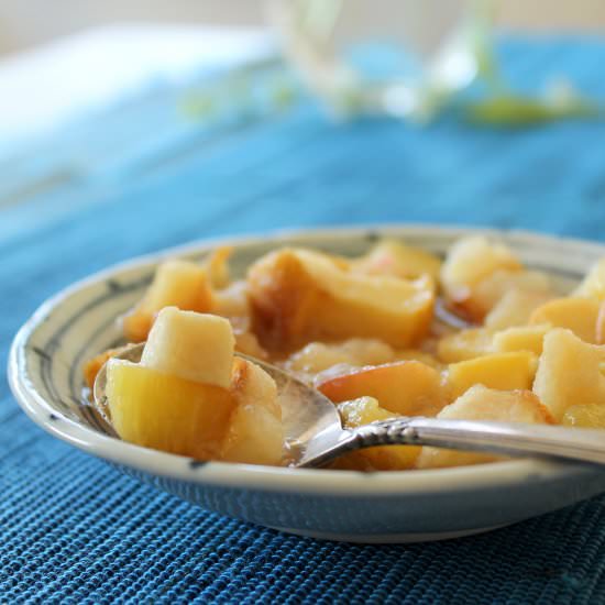 Warm Pear Salsa