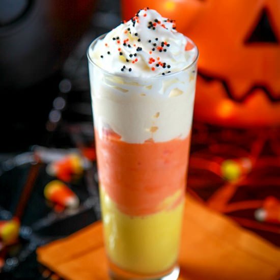 Candy Corn Milkshake