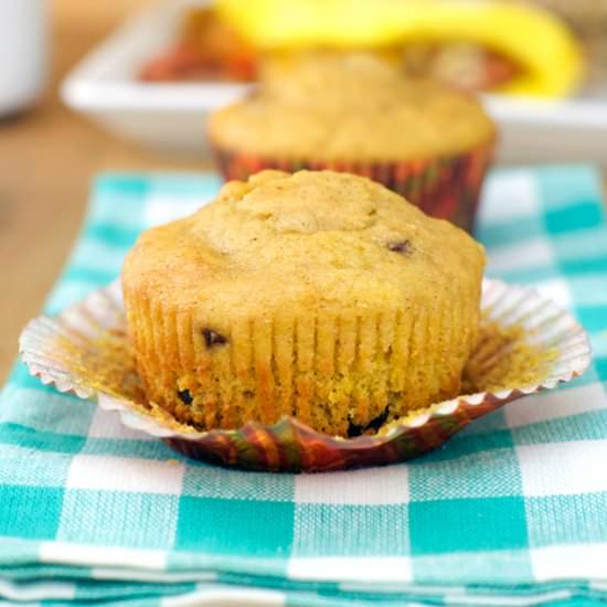 Pumpkin Raisin Muffins