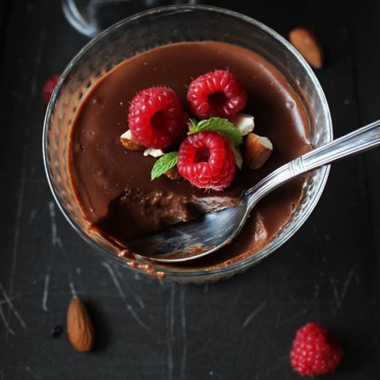 Quick chocolate pudding