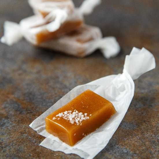 Apple Cider Caramels