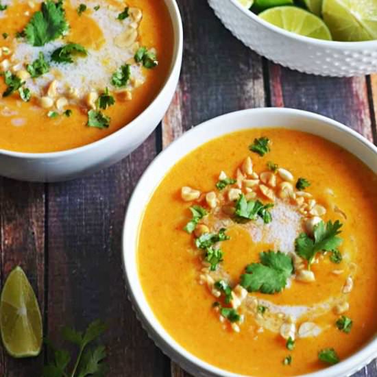 Thai Curry Butternut Squash Soup
