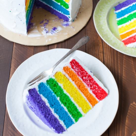 Rainbow Cake