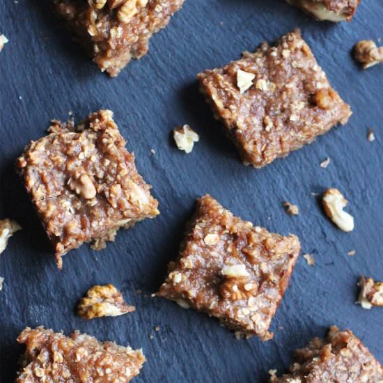 Cinnamon Nut Butter Squares