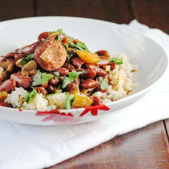 Crockpot Red Beans and Rice