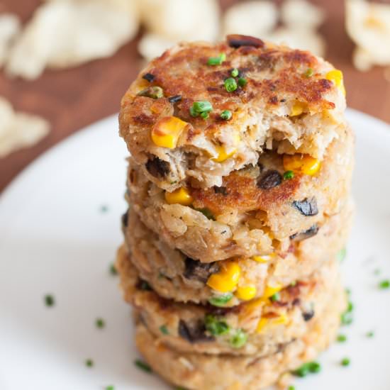 Tuna Casserole Cakes