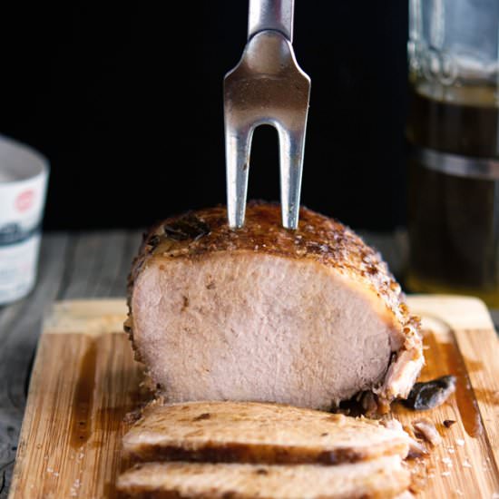 Roast Pork Loin with Vinegar