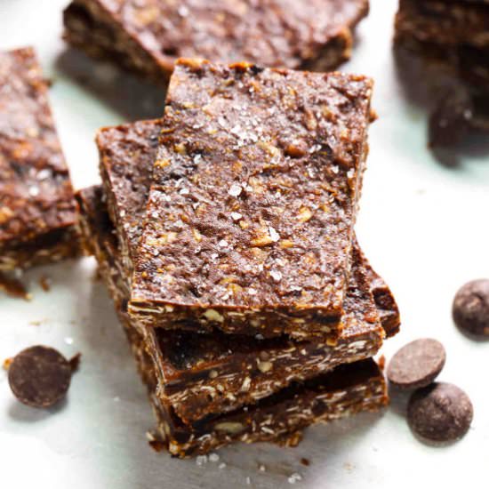 Healthy Sea Salt Dark Chocolate Bar