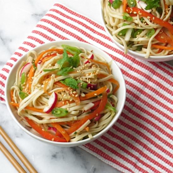 Cold Soba Salad