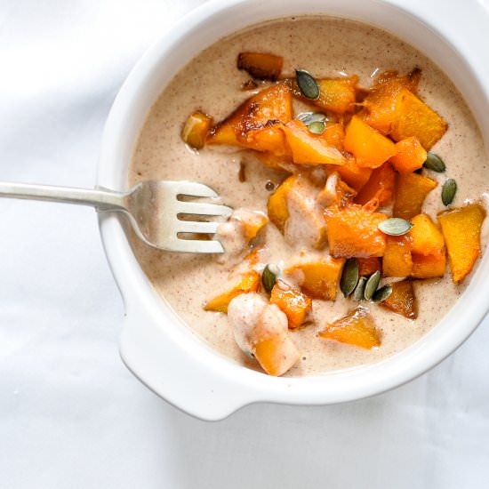 Butternut Squash + Peanut sauce
