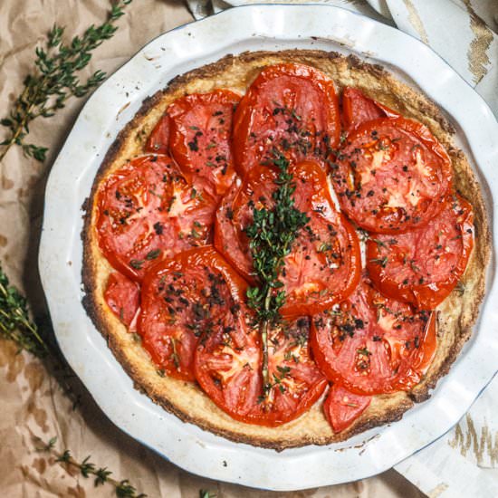 Summer’s last tomato tart