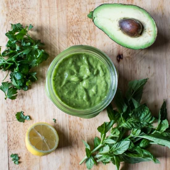 Vegan Green Goddess Dressing