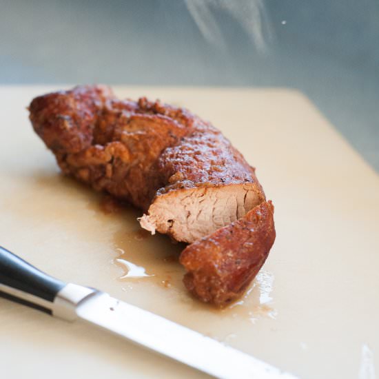 Slow Cooker Applesauce Pork