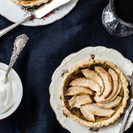 Apple Tart with Orange Blossom