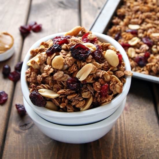 PB and J Granola