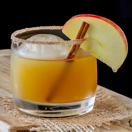 Bourbon Apple Cider Cocktail