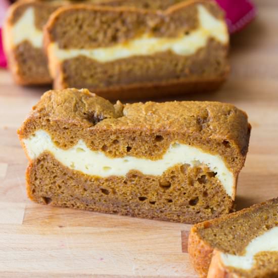 Cream Cheese Pumpkin Bread