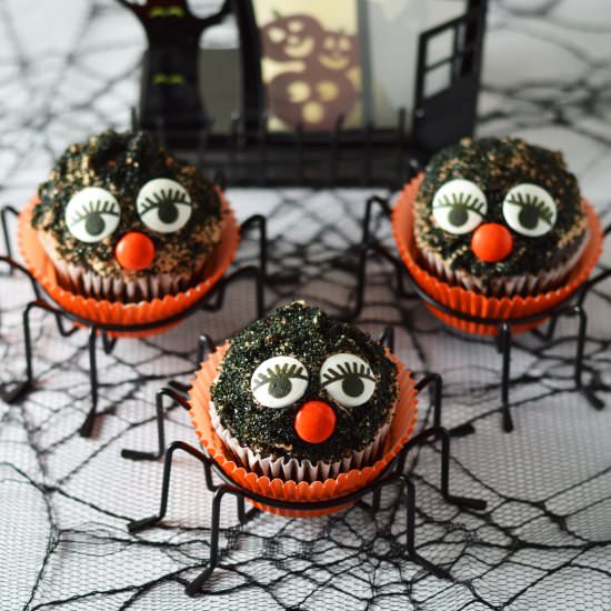 Spiderrific Cupcakes