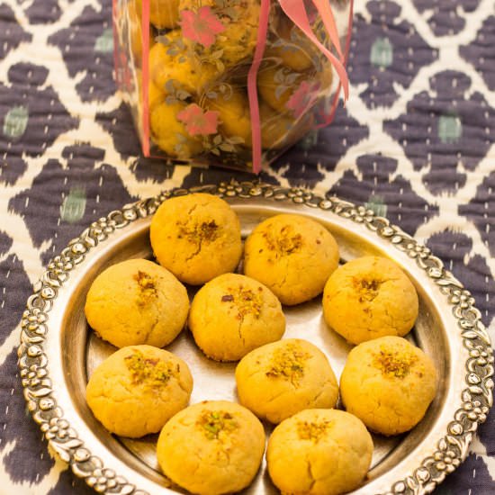 Nankhatai – Indian Eggless Cookies
