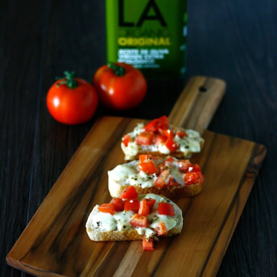 Tomato Mozzarella Baguettes