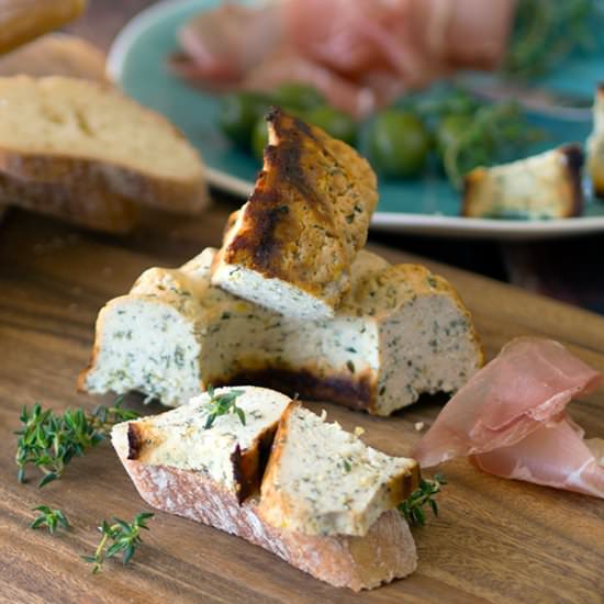 Baked Ricotta with Lemon & Thyme