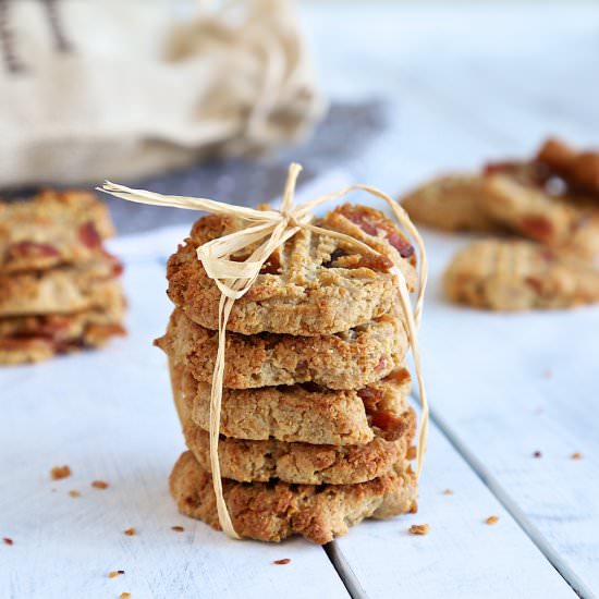 Bacon & Onion Cookies