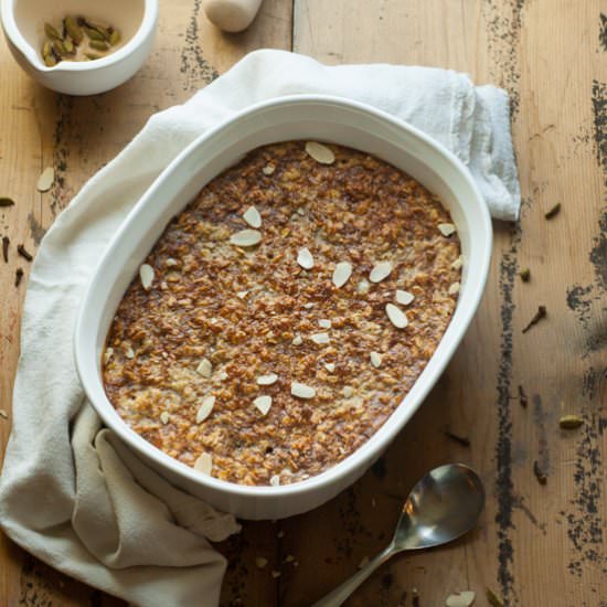 Chai Baked Oatmeal