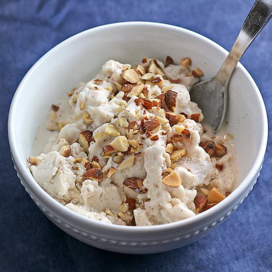 Vanilla Almond Protein Ice Cream